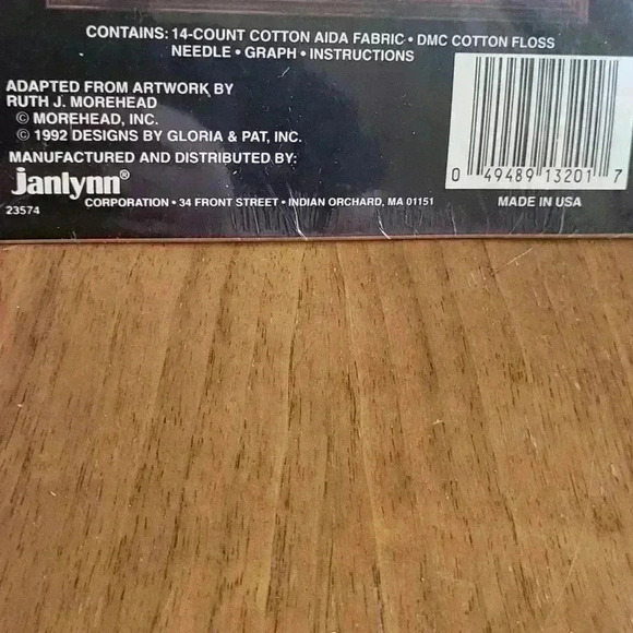 Cross Stitch The Polar Bear #132-01 Endangered Young'uns Janlynn New NWT - Picture 3 of 3